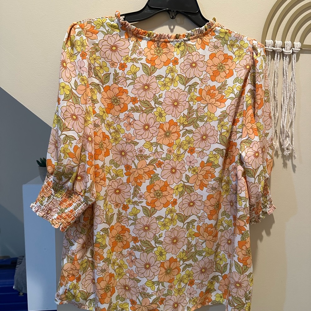Eclair Vintage Inspired Blouse NWT - Picture 8 of 8
